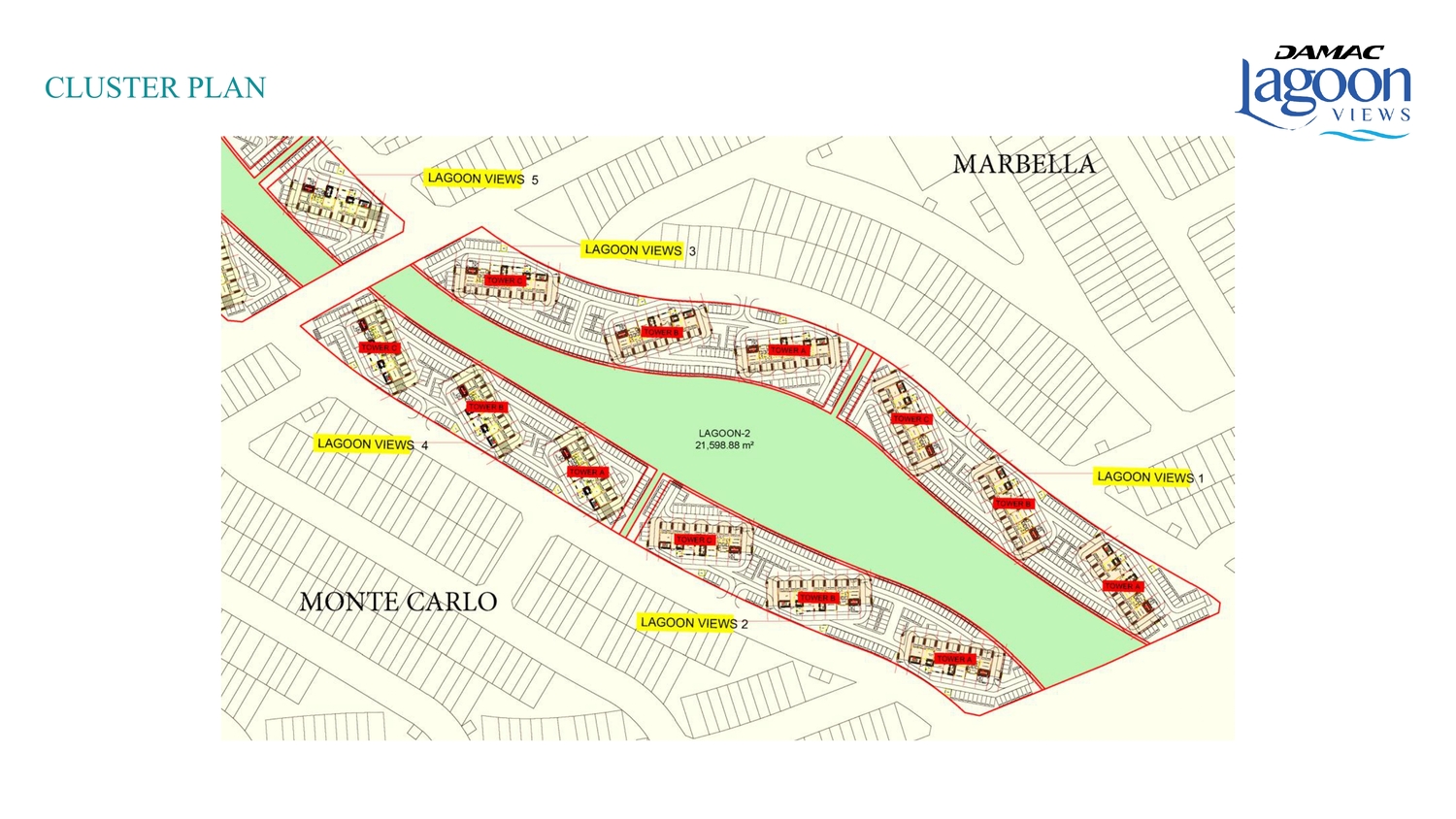 Damac Lagoons Views master plan 1