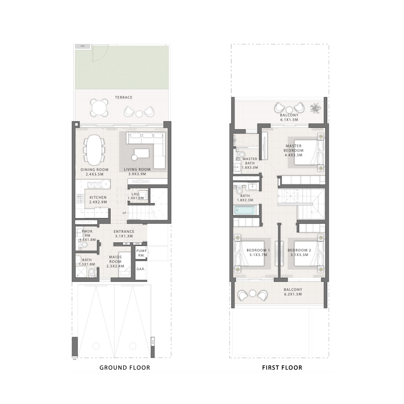 Townhouse plan