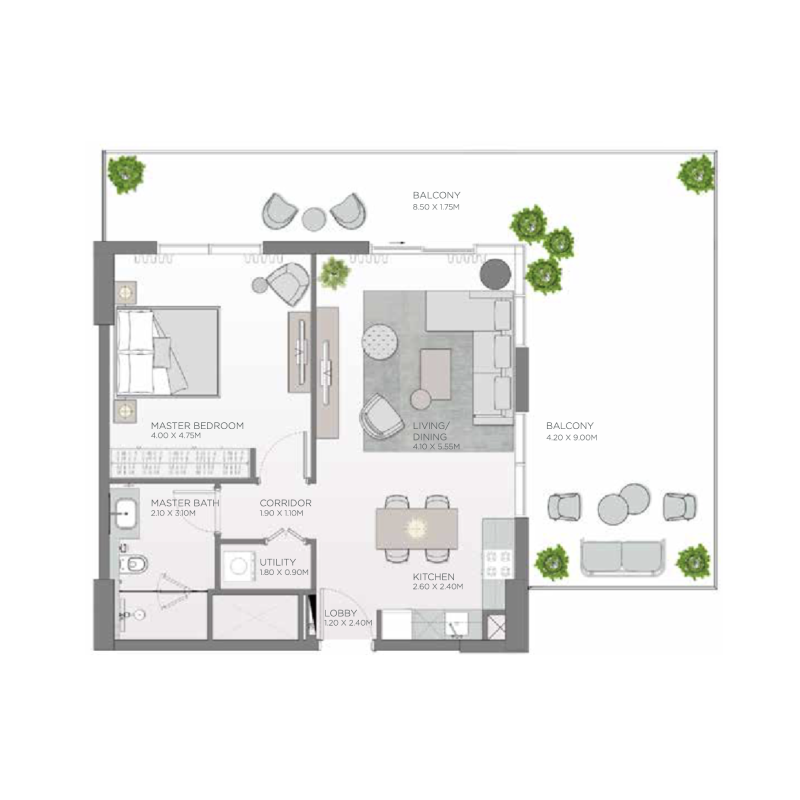 Apartments plan