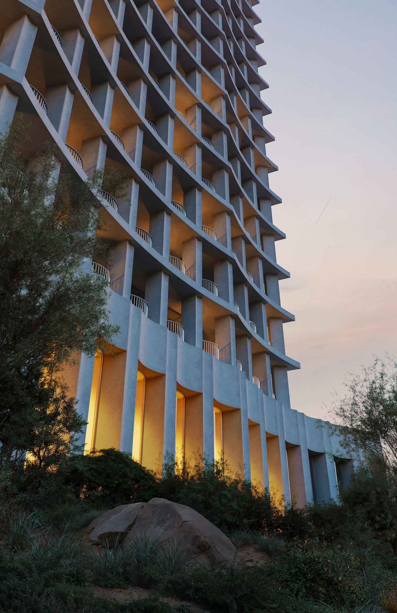 Eden House Za’abeel architecture 2