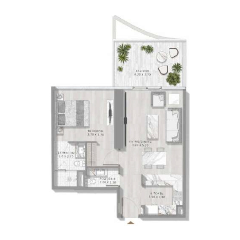Apartments plan