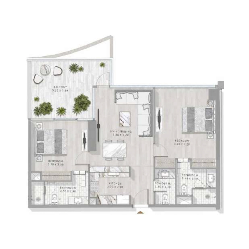 Apartments plan