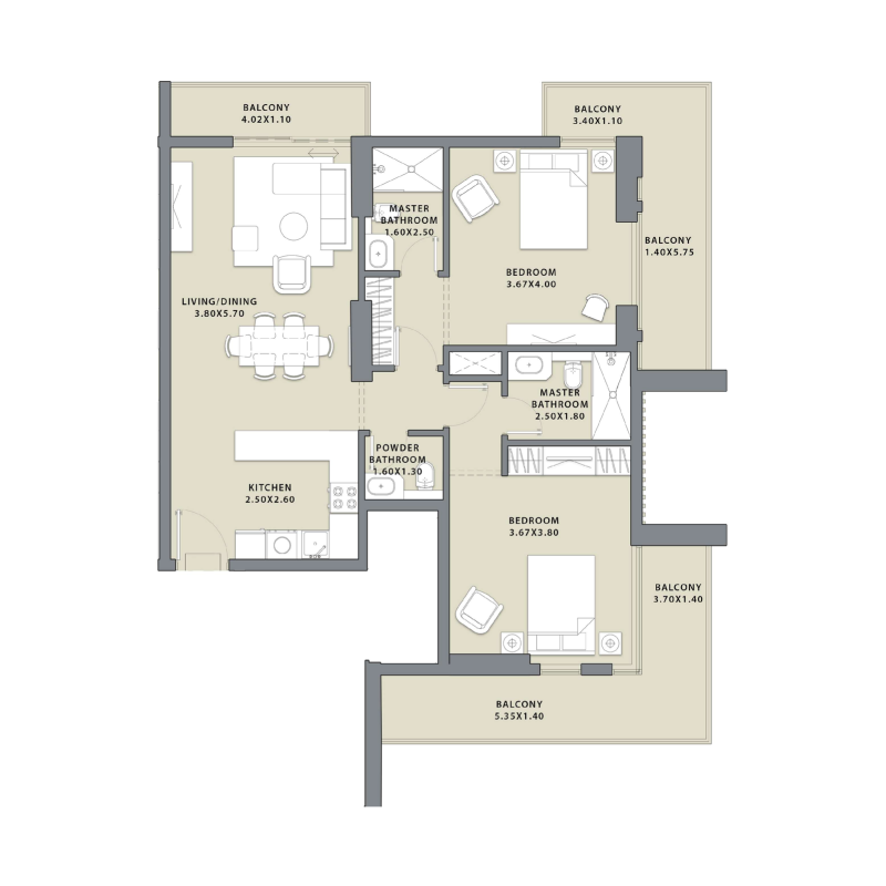 Apartments plan