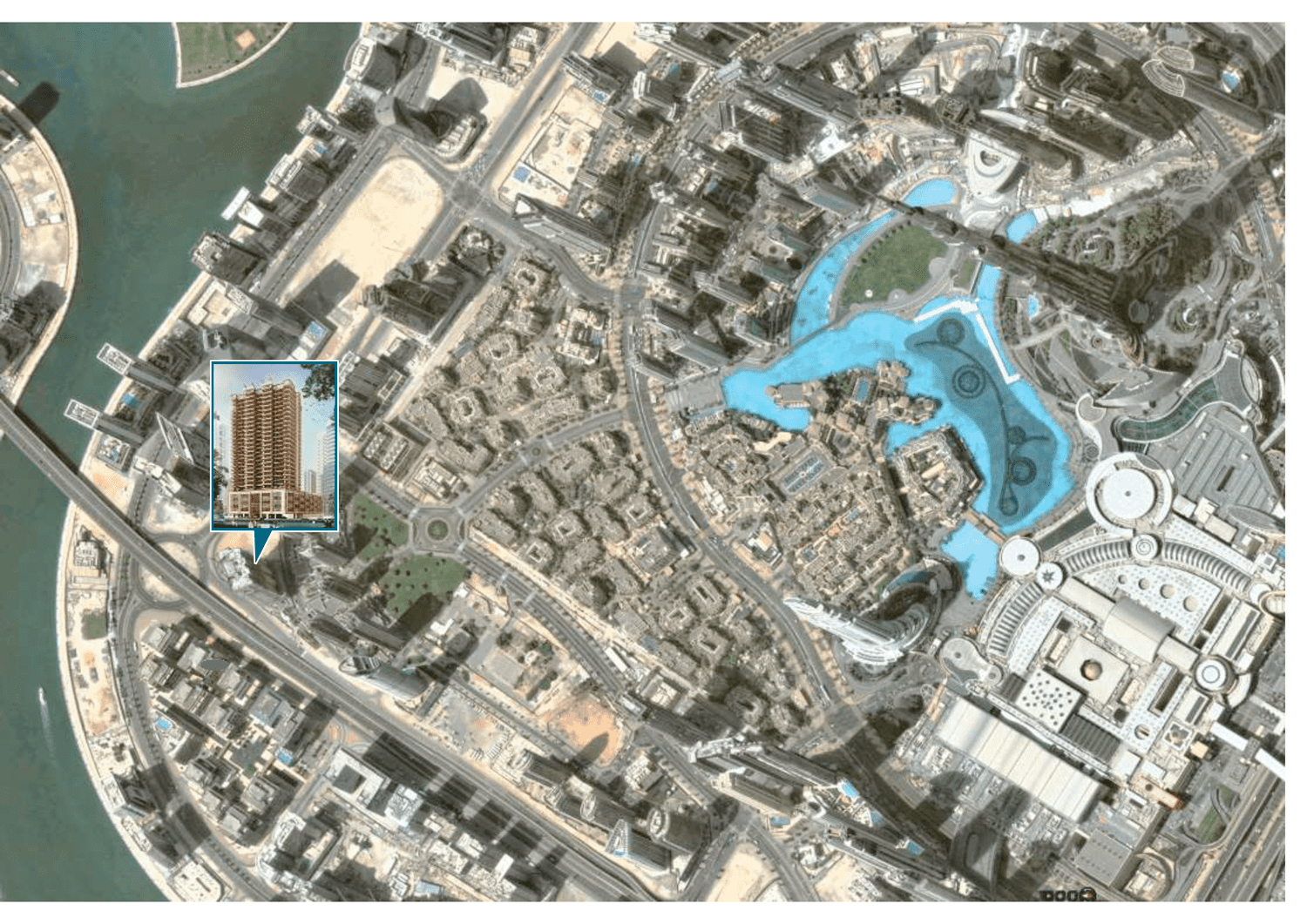 Elite DownTown Residence master plan 1