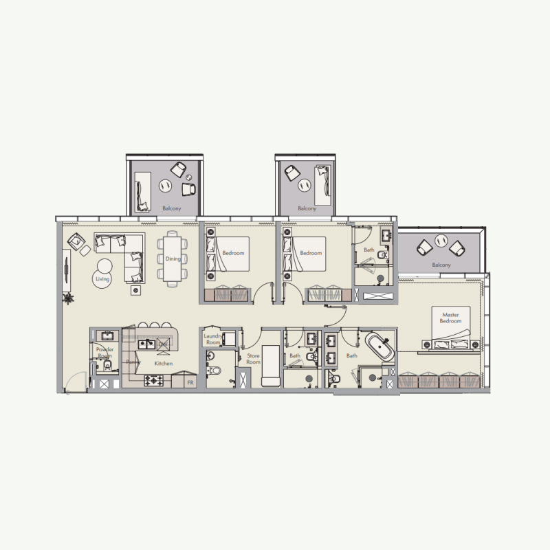 Apartments plan