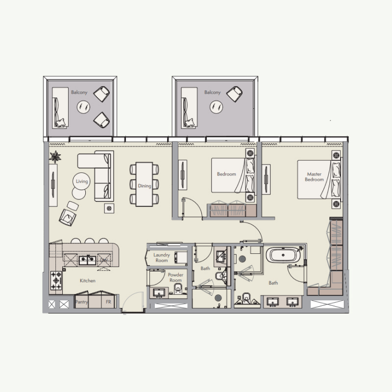 Apartments plan
