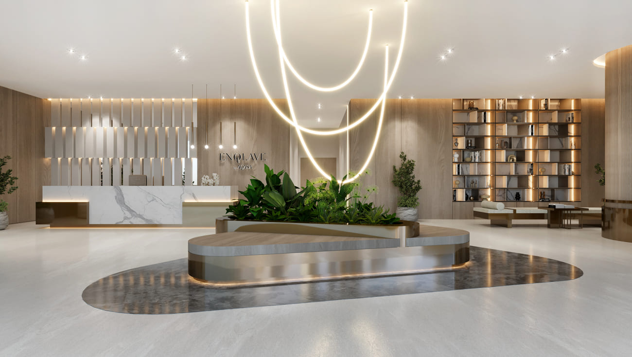 Enqlave by Aqasa lobby 1