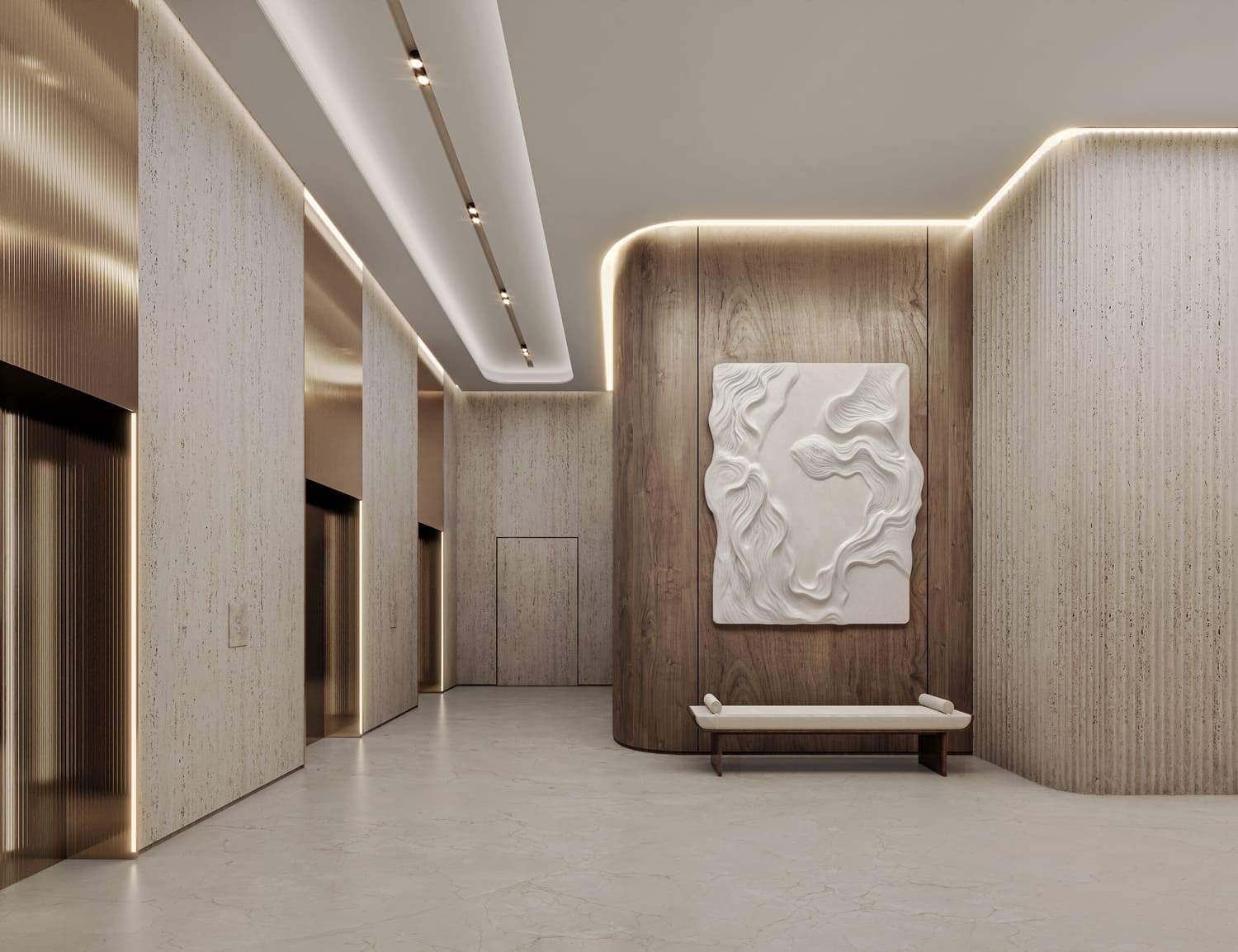 Esme Beach Residences lobby 2