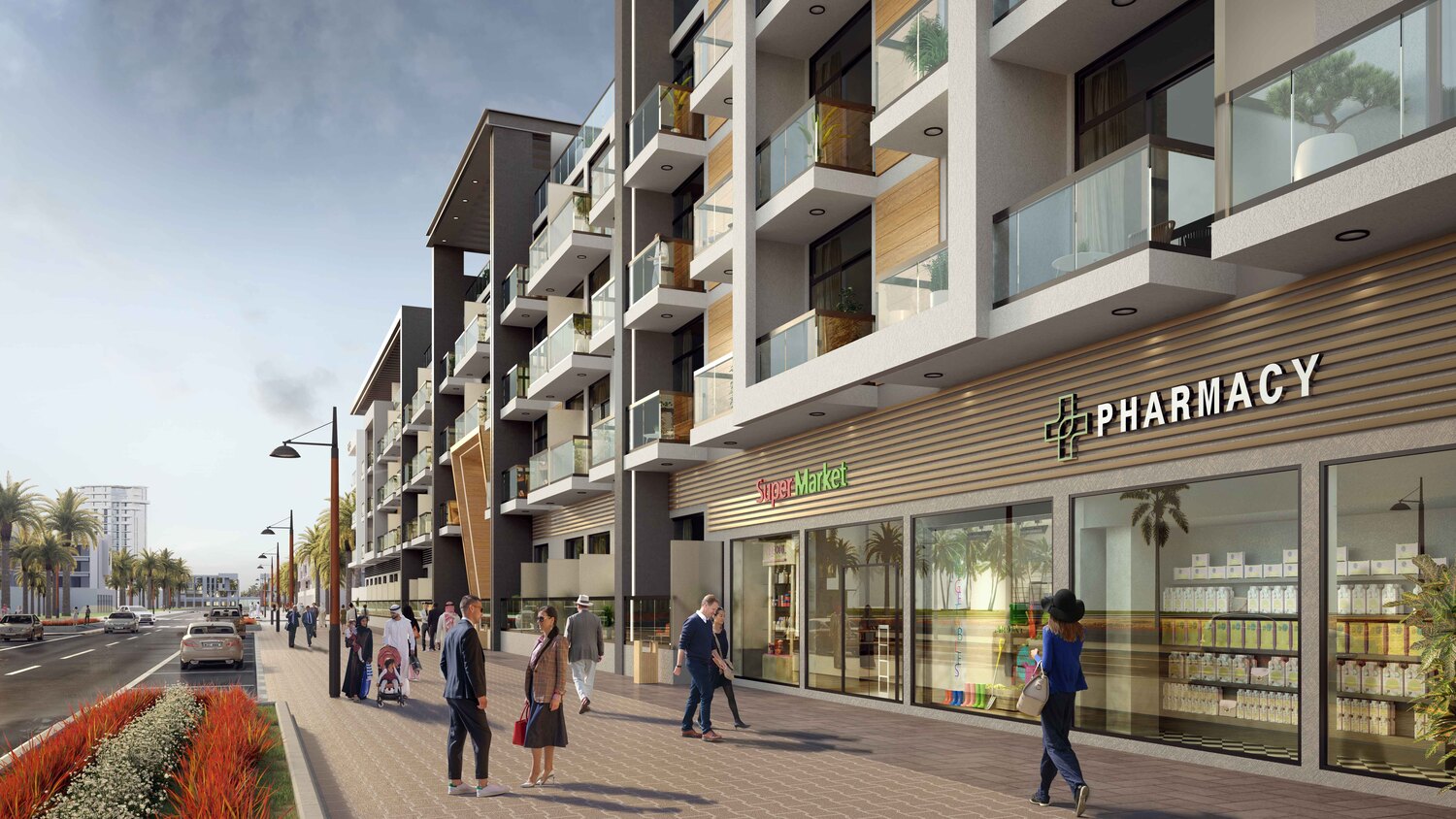 Ground-Level Shops & Cafes amenity image