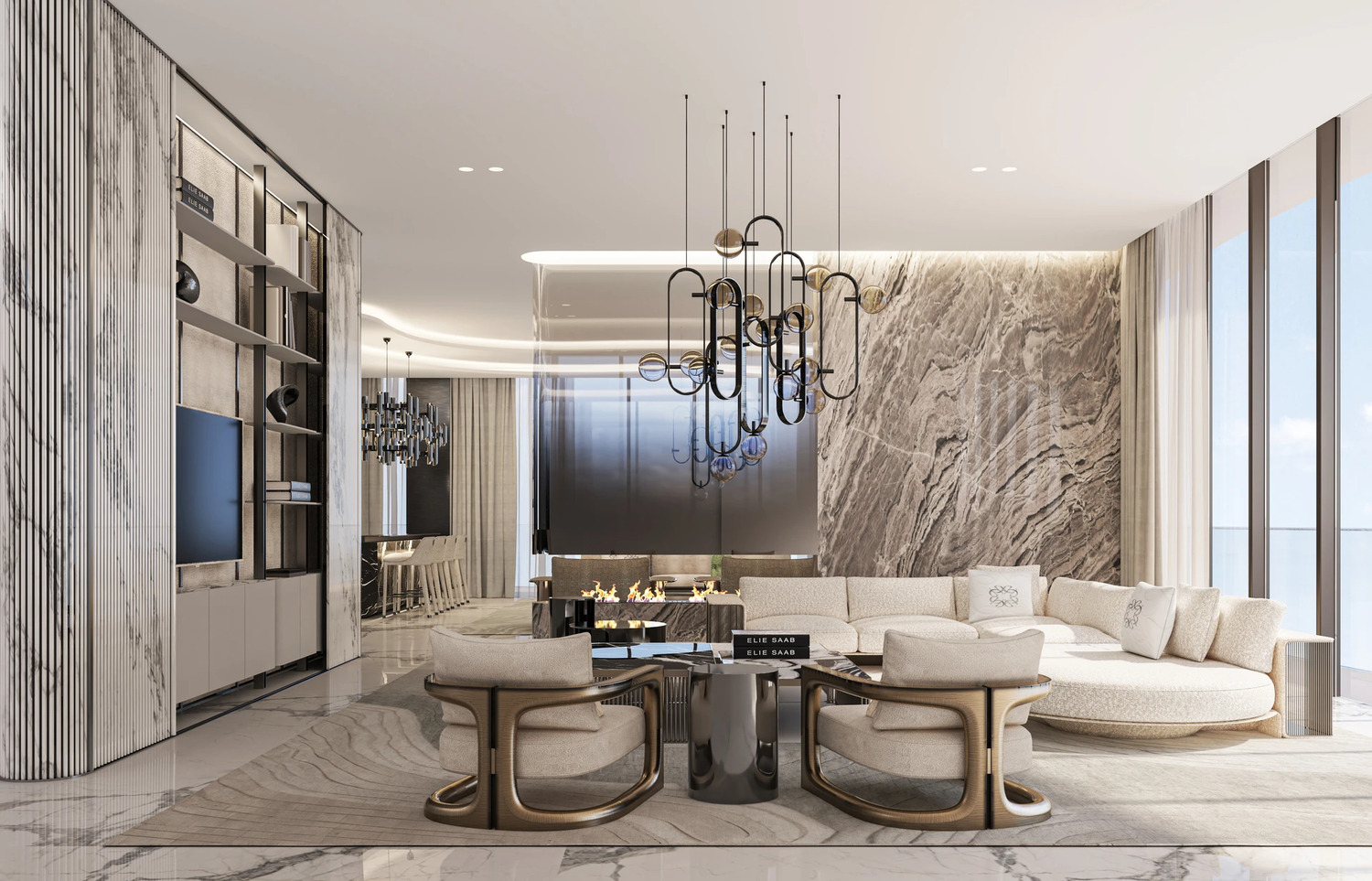 Elie Saab Waterfront interior 1