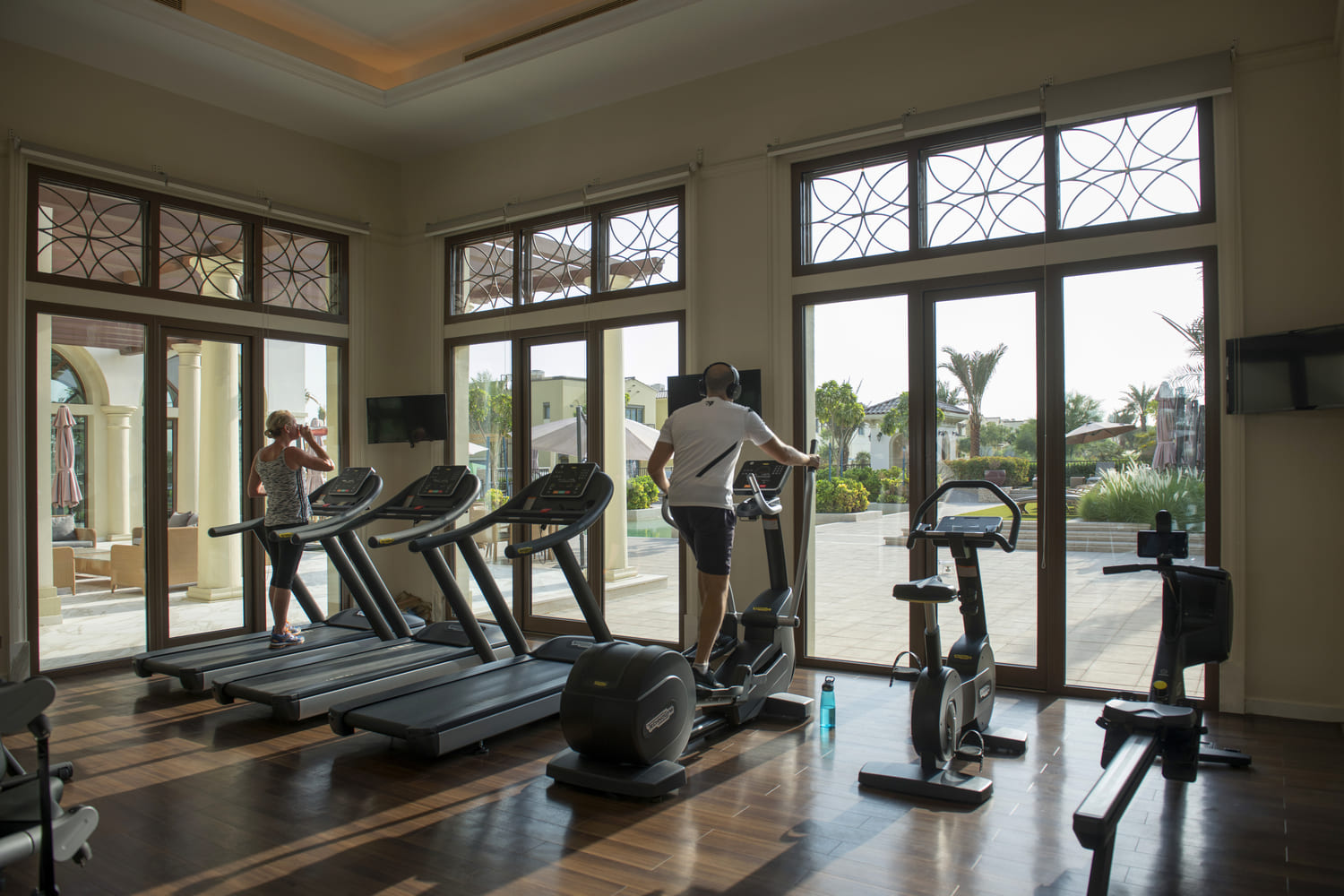 Fully equipped gym amenity image