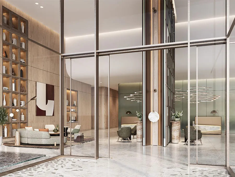 Marriott Residences JLT lobby 1