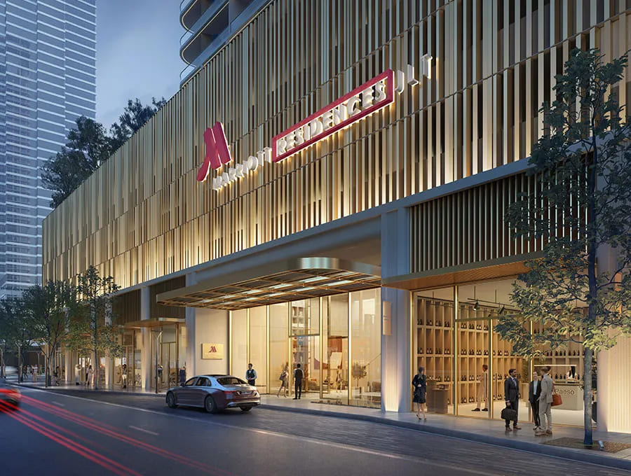Marriott Residences JLT architecture 3