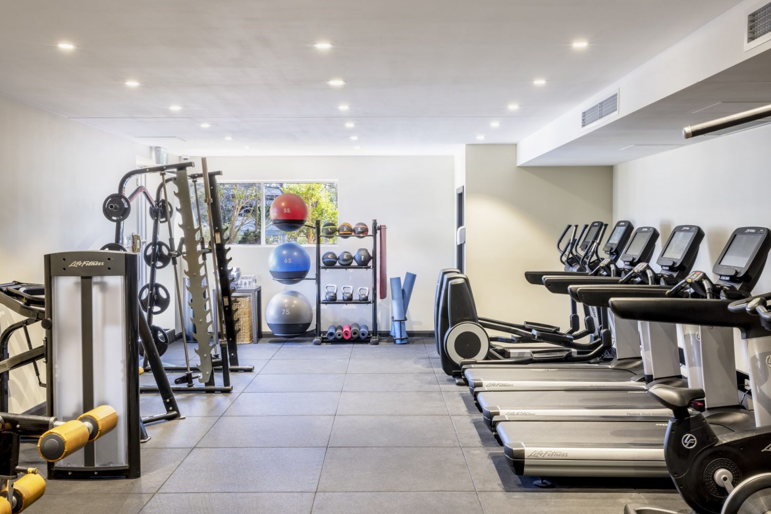 Indoor gymnasium amenity image