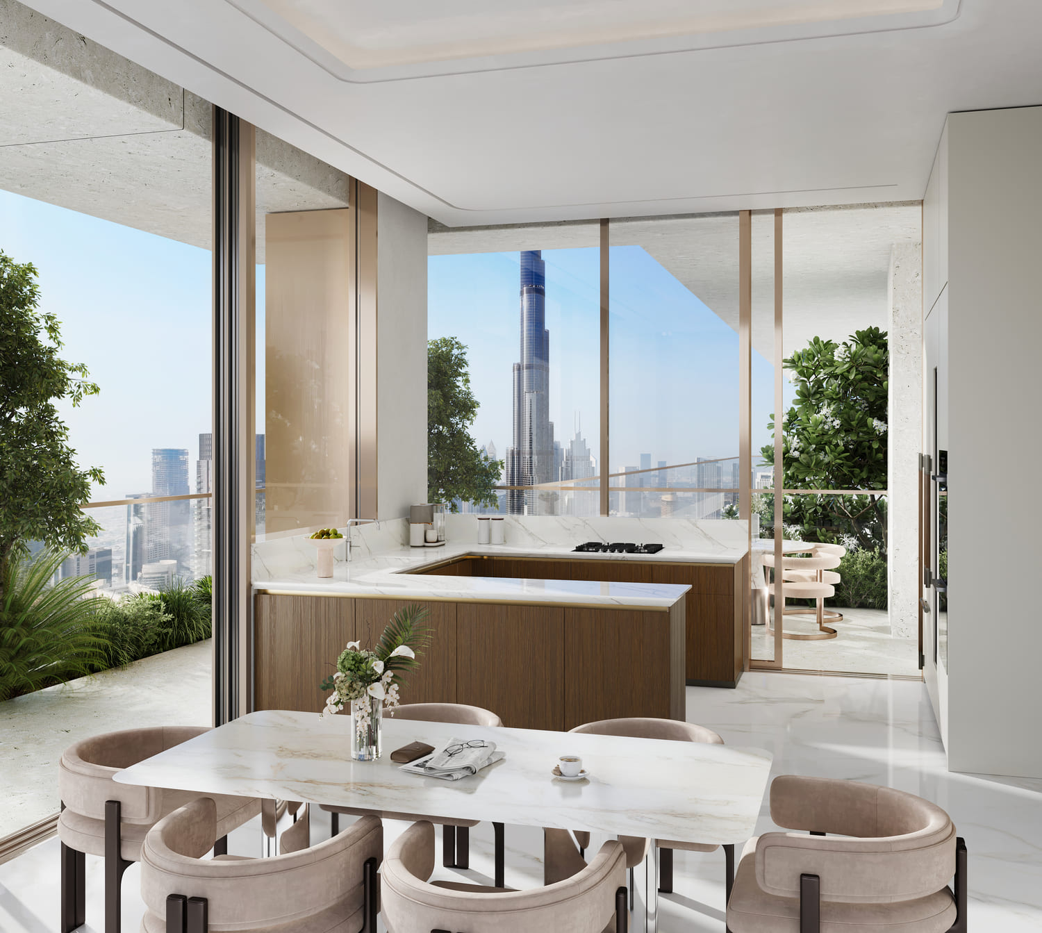 Fairmont Residences Solara Tower interior 2