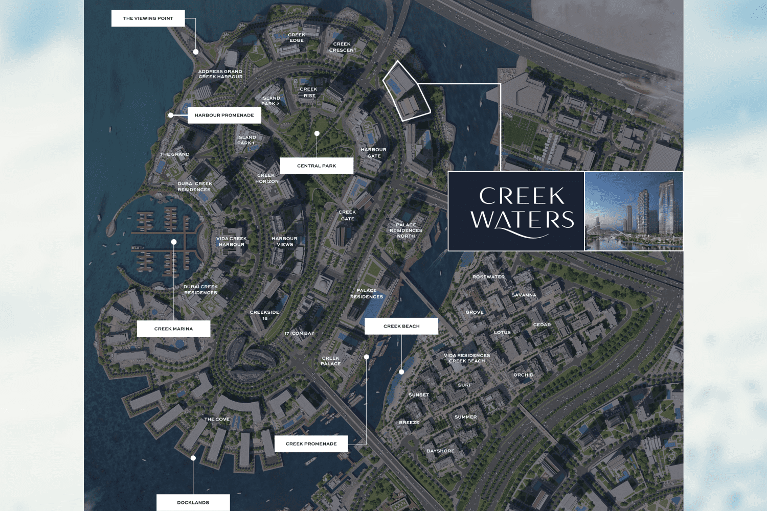 Creek Waters master plan 1