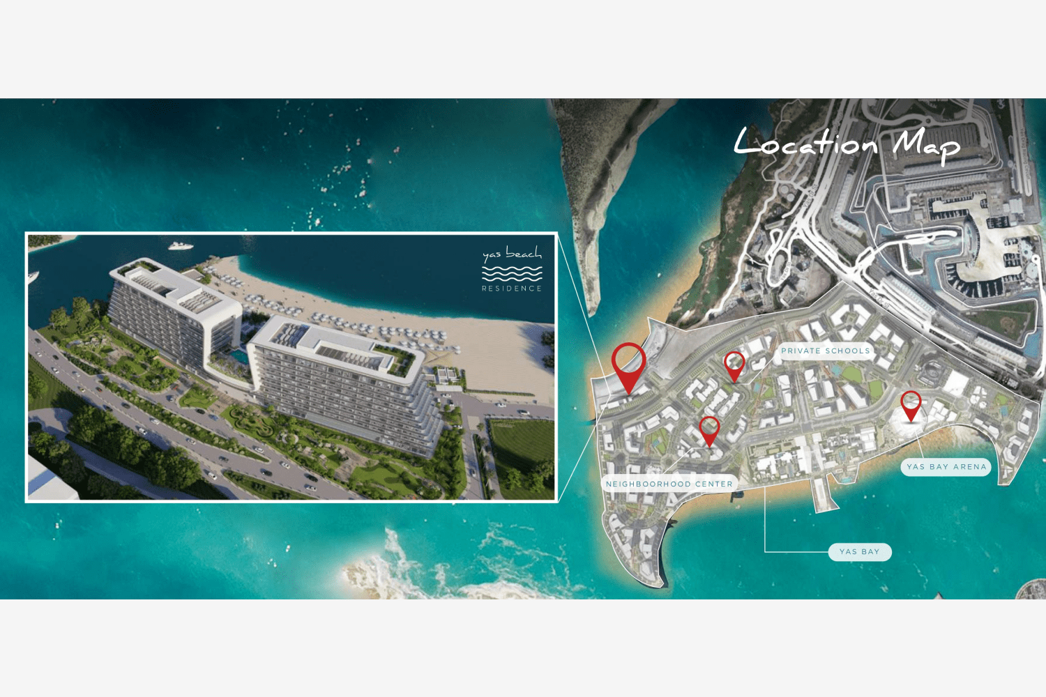 Yas Beach Residence master plan 1
