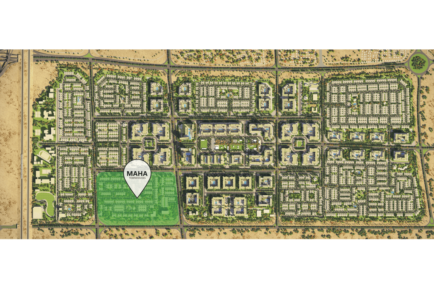 Maha Townhouses master plan 1