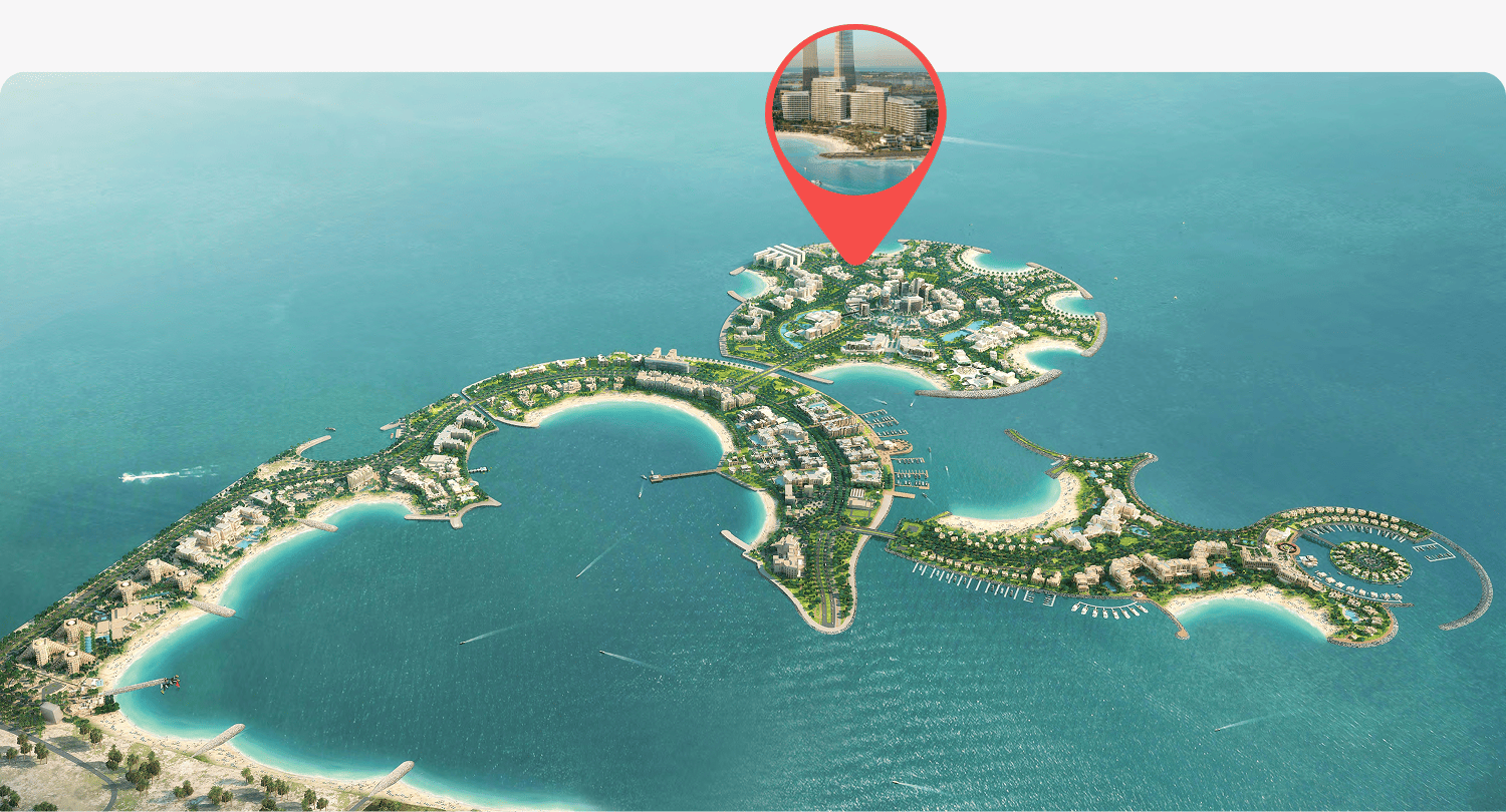 Fairmont Residences Al Marjan Island master plan 1