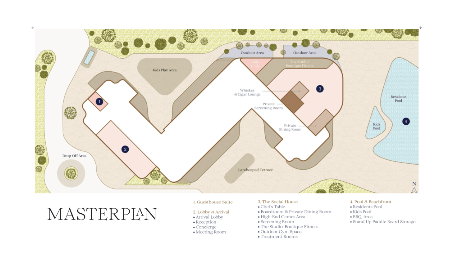 SLS Residences at Palm Jumeriah master plan 1
