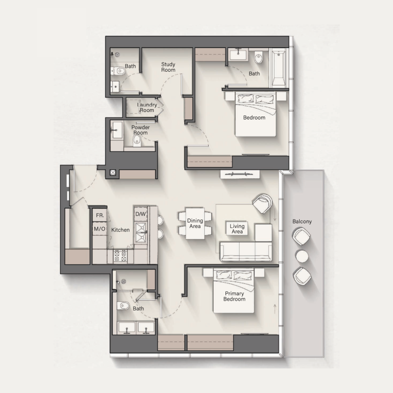 Apartments plan