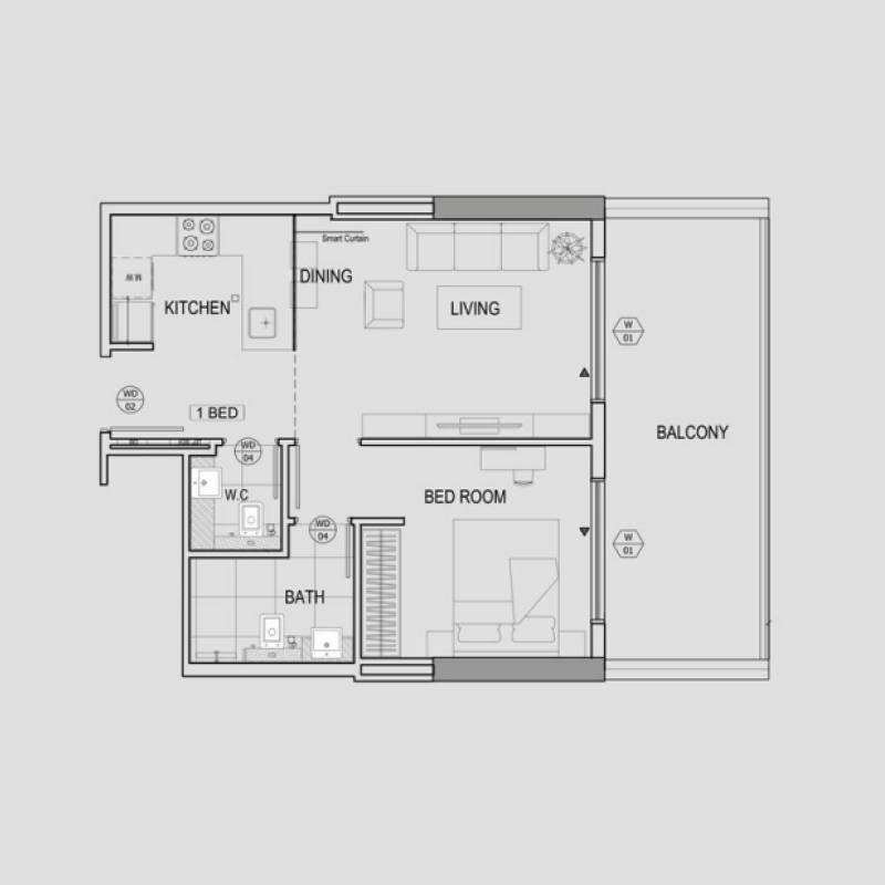 Apartments plan