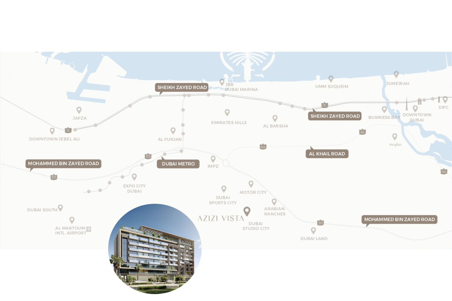 Azizi Vista master plan 1