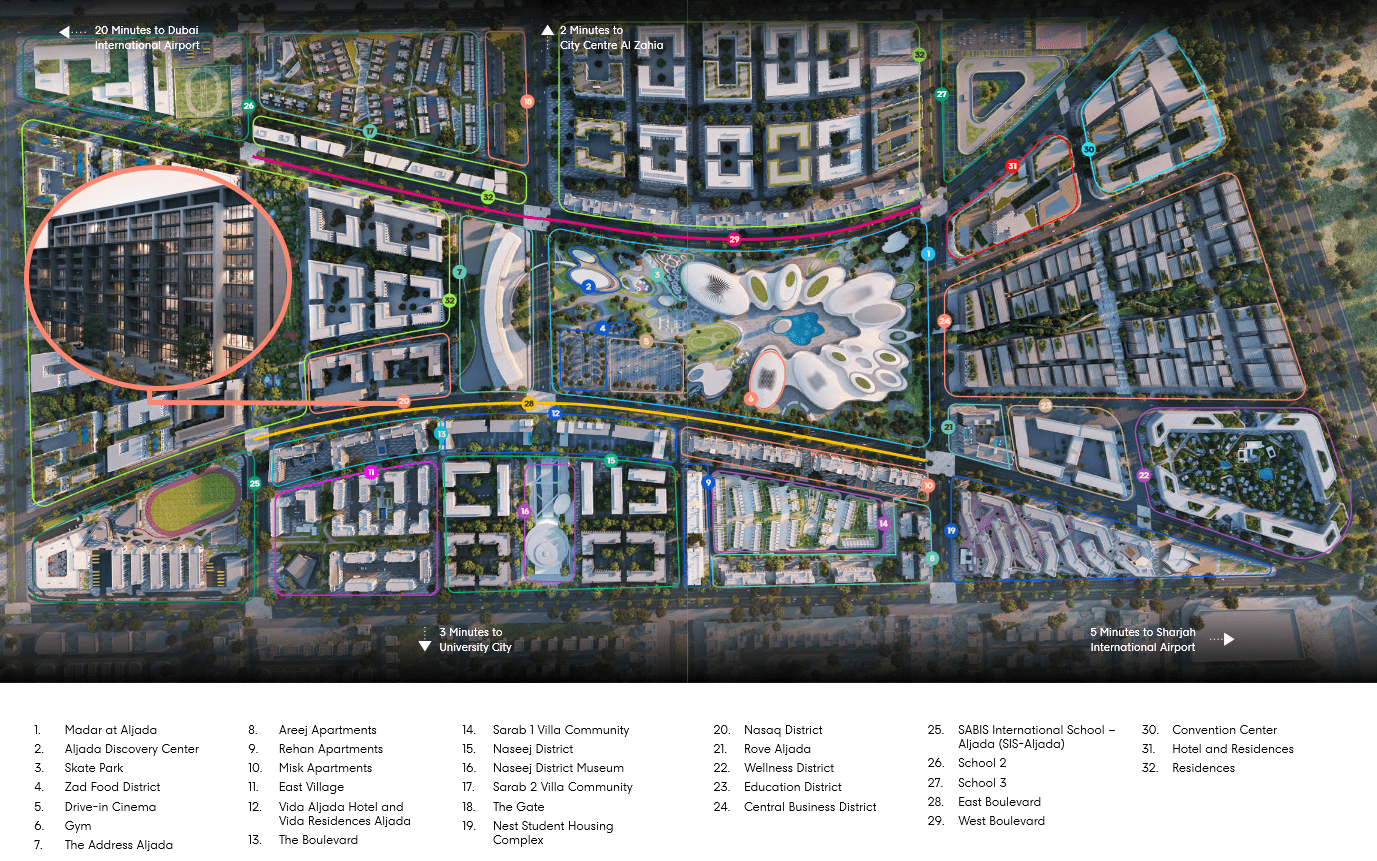 Nasaq Apartments master plan 1