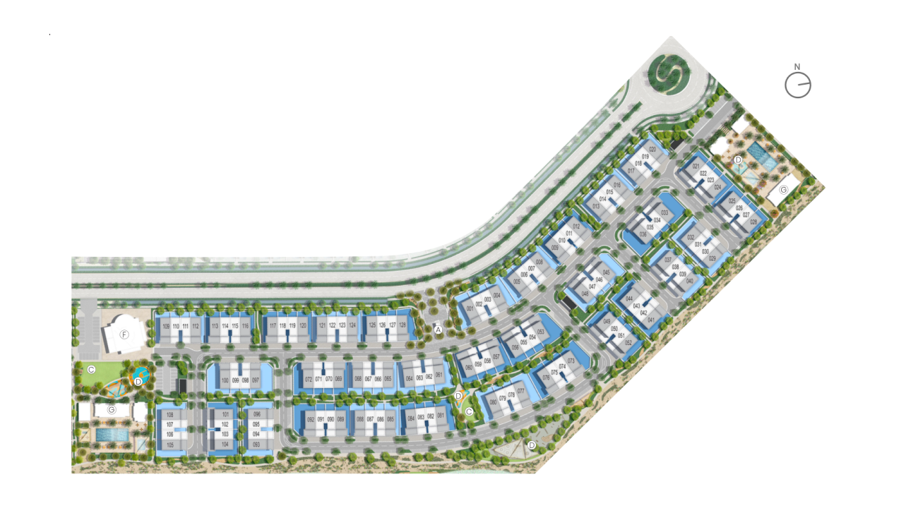 Elea at The Valley master plan 1