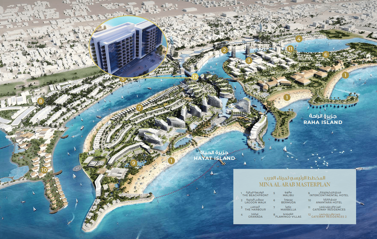 Gateway II Residences master plan 1