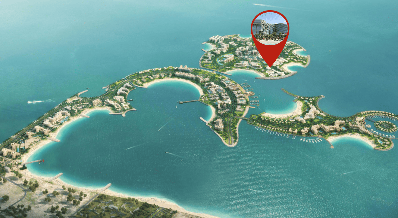 W Residences Al Marjan Island RAK master plan 1
