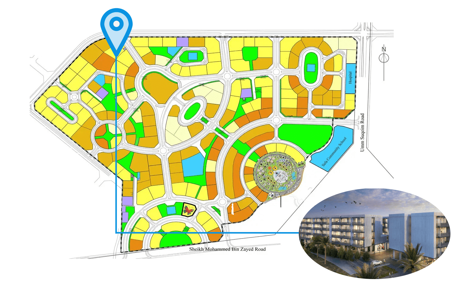 Q Gardens Boutique Residences master plan 1