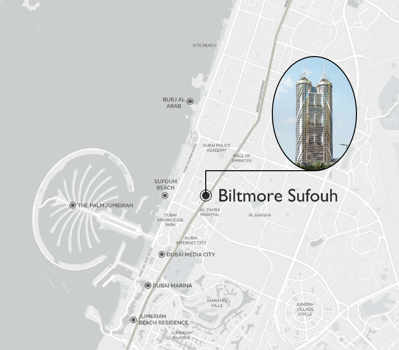 The Biltmore Residences Sufouh master plan 1