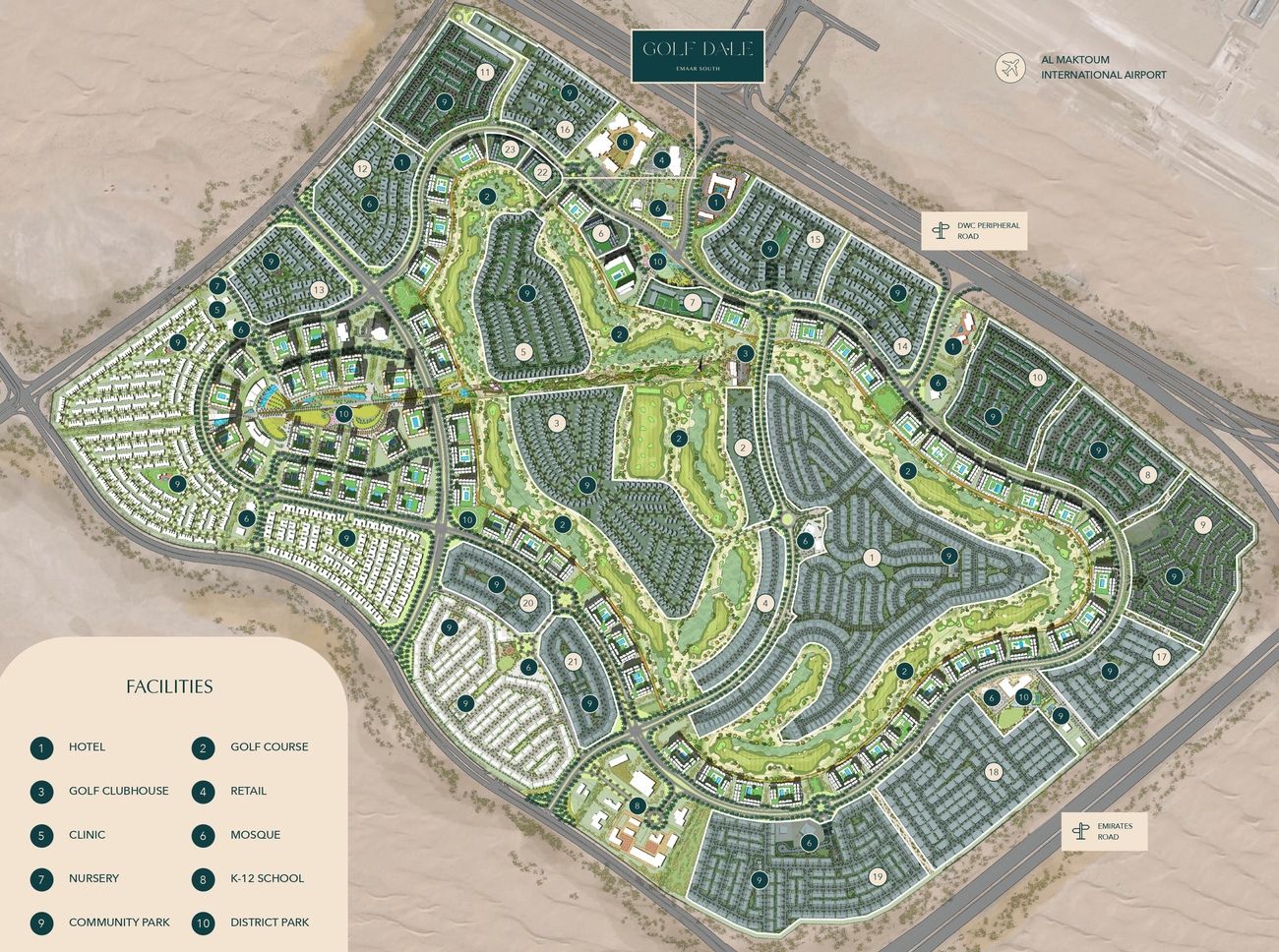 Golf Dale master plan 1