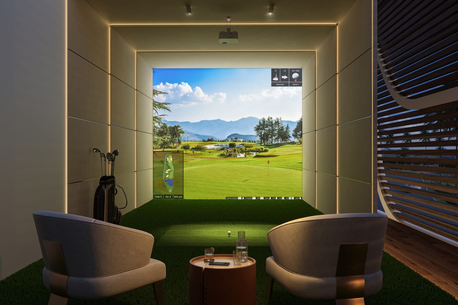 Golf Simulator amenity image
