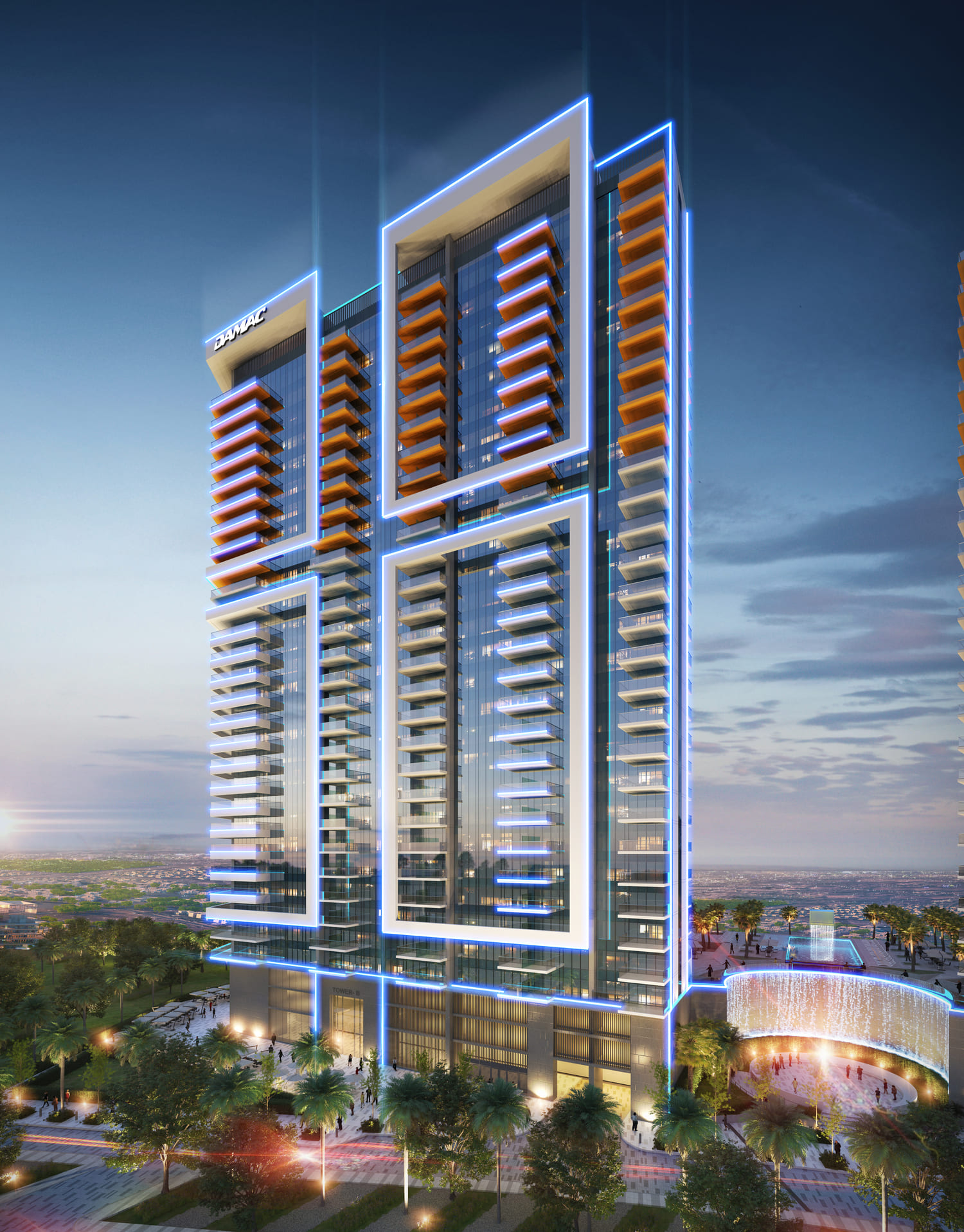 Damac Hills - Golf Gate architecture 3