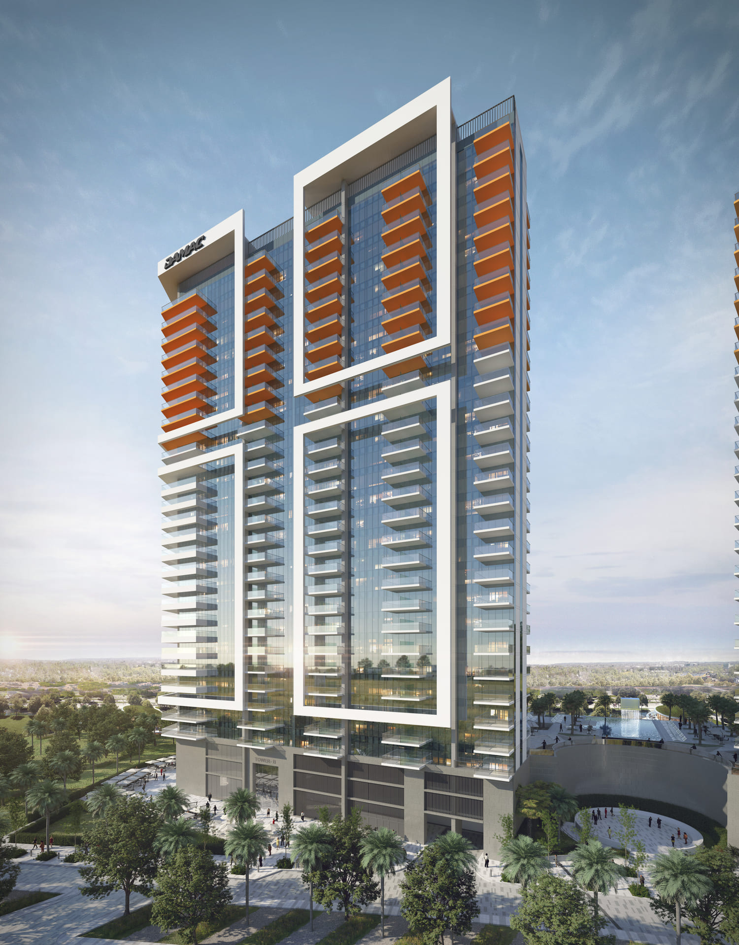 Damac Hills - Golf Gate architecture 2