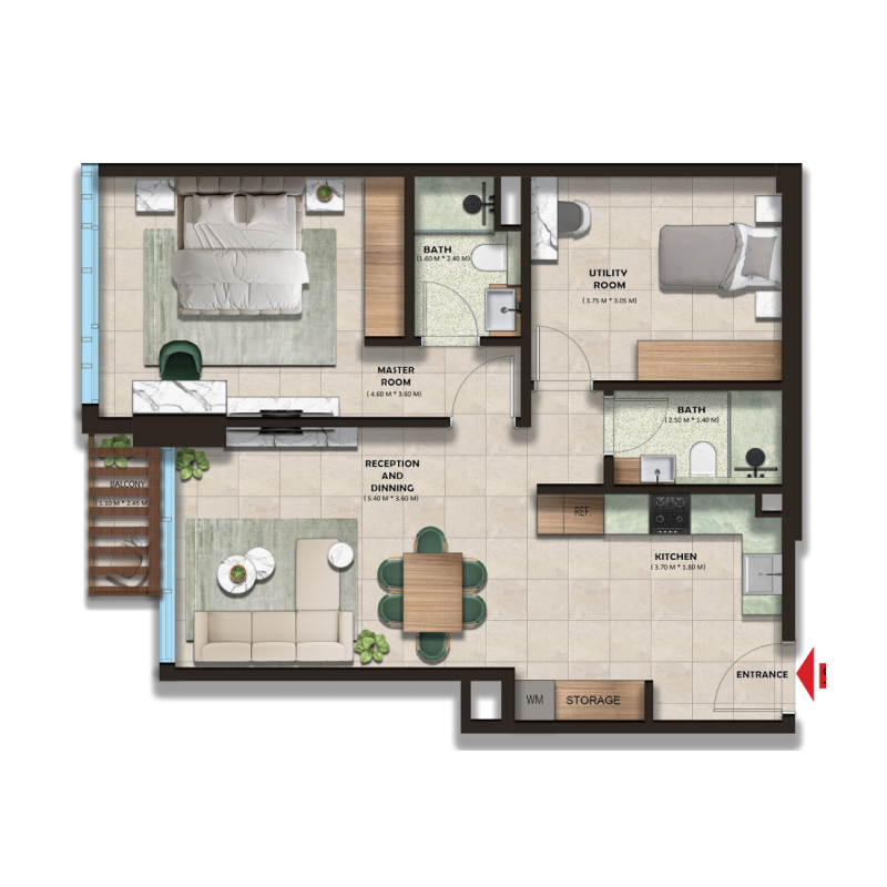 Apartments plan