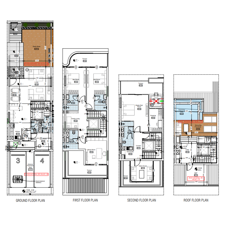 Townhouse plan