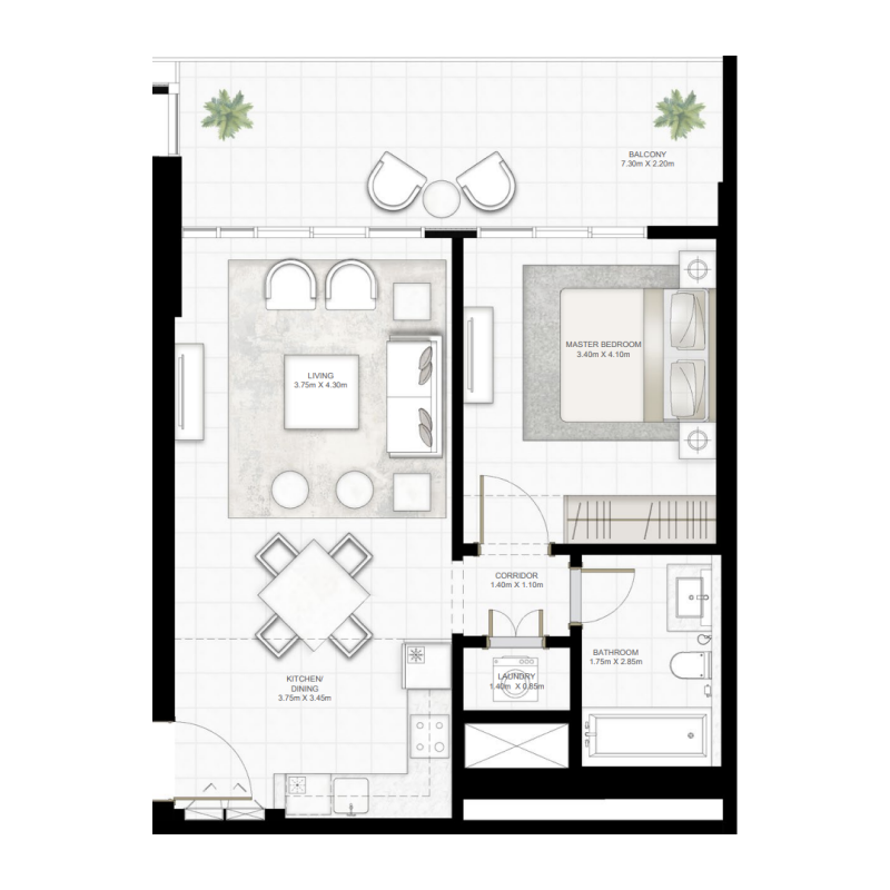 Apartments plan