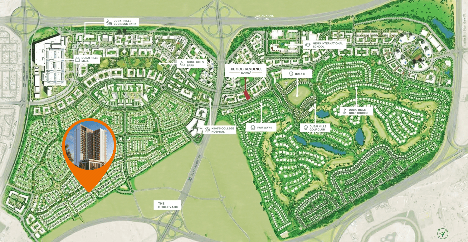 Mallside Residence master plan 1