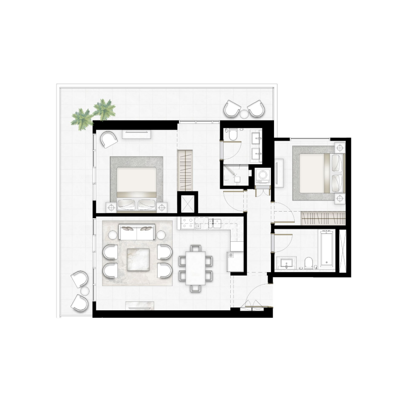 Apartments plan