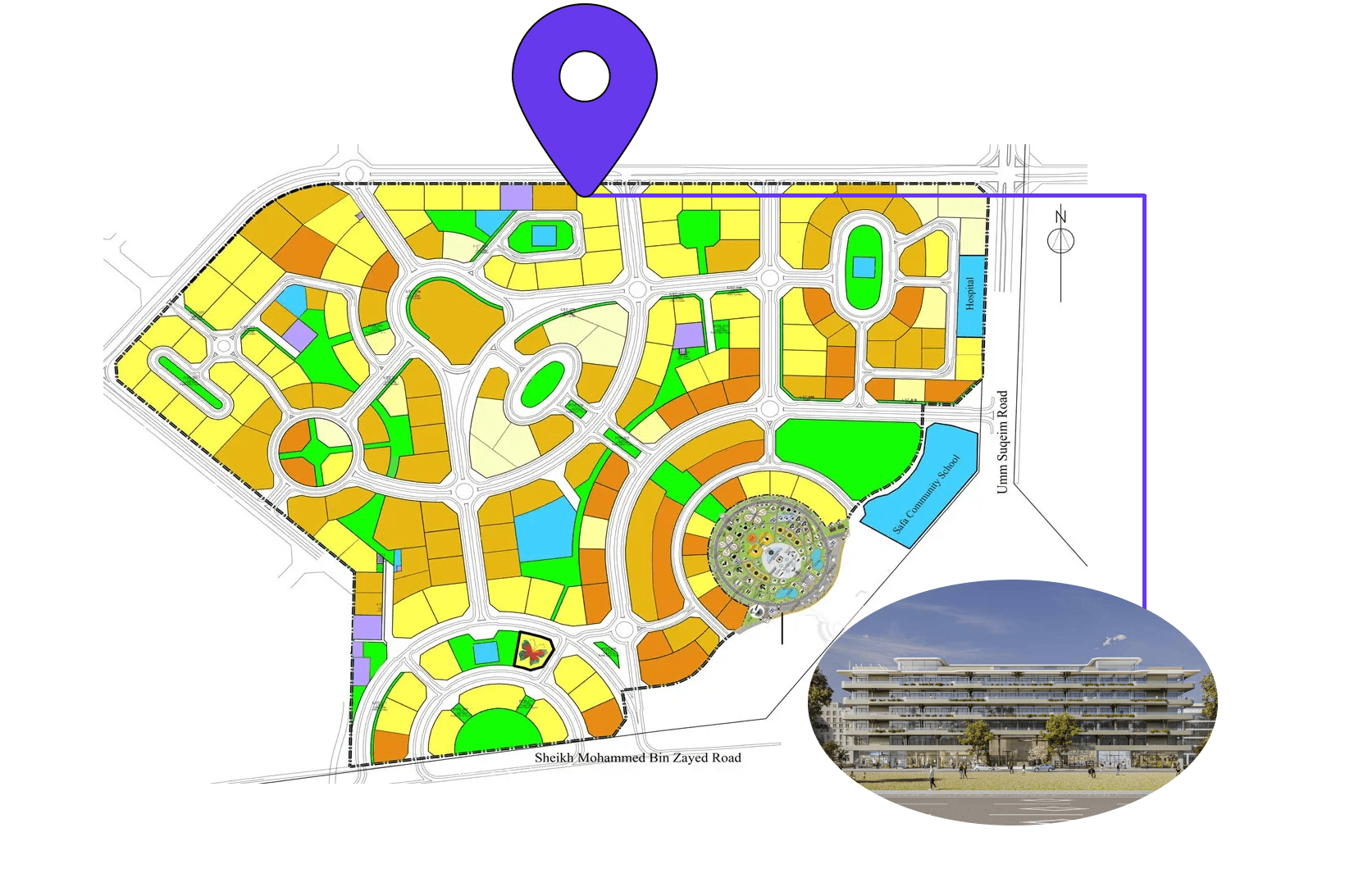 Gardens 2 master plan 1