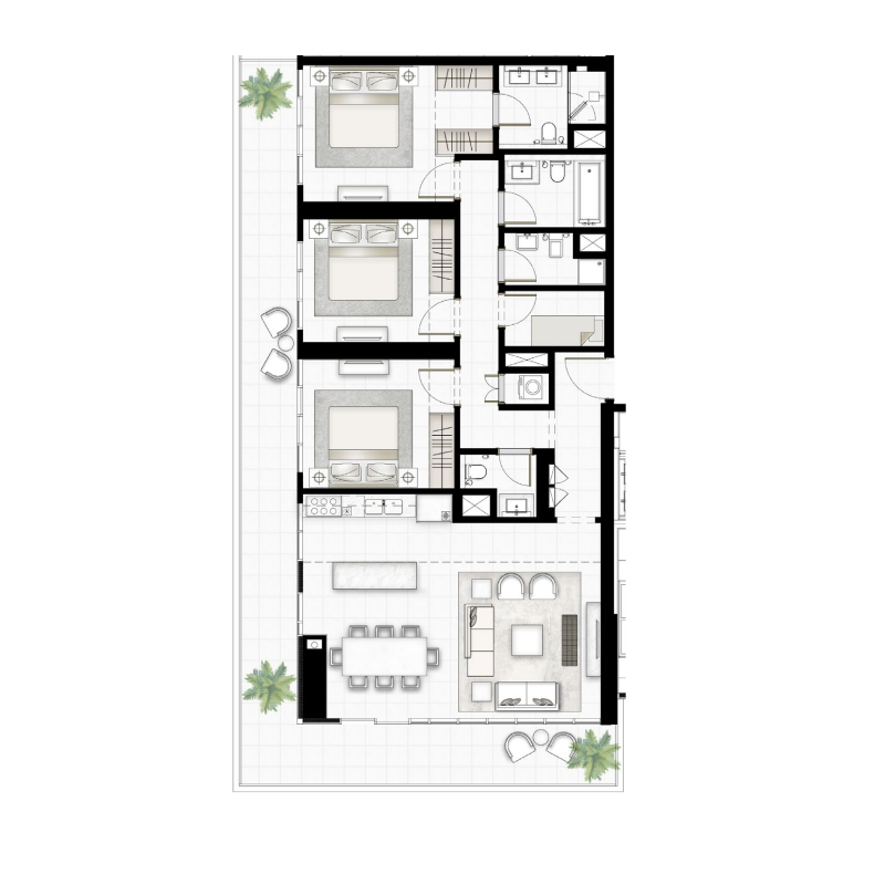 Apartments plan