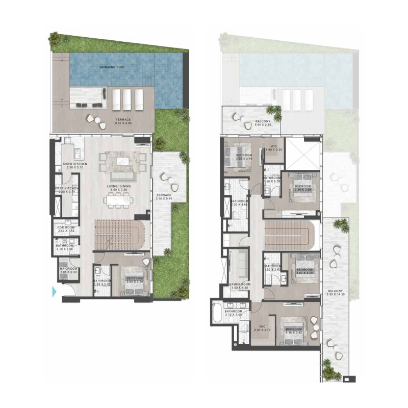 Townhouse plan