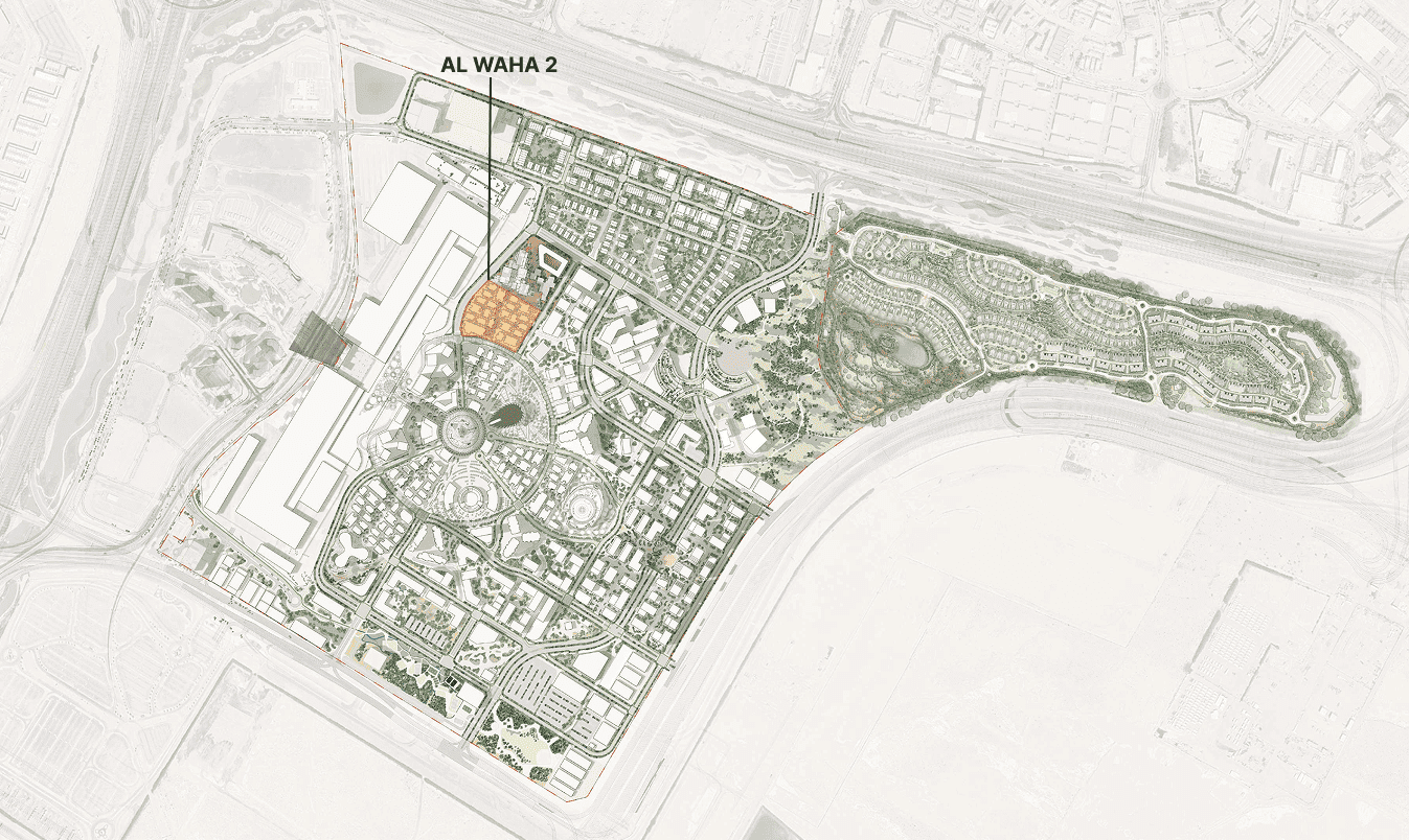 Al Waha 2 master plan 1