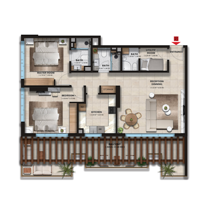 Apartments plan