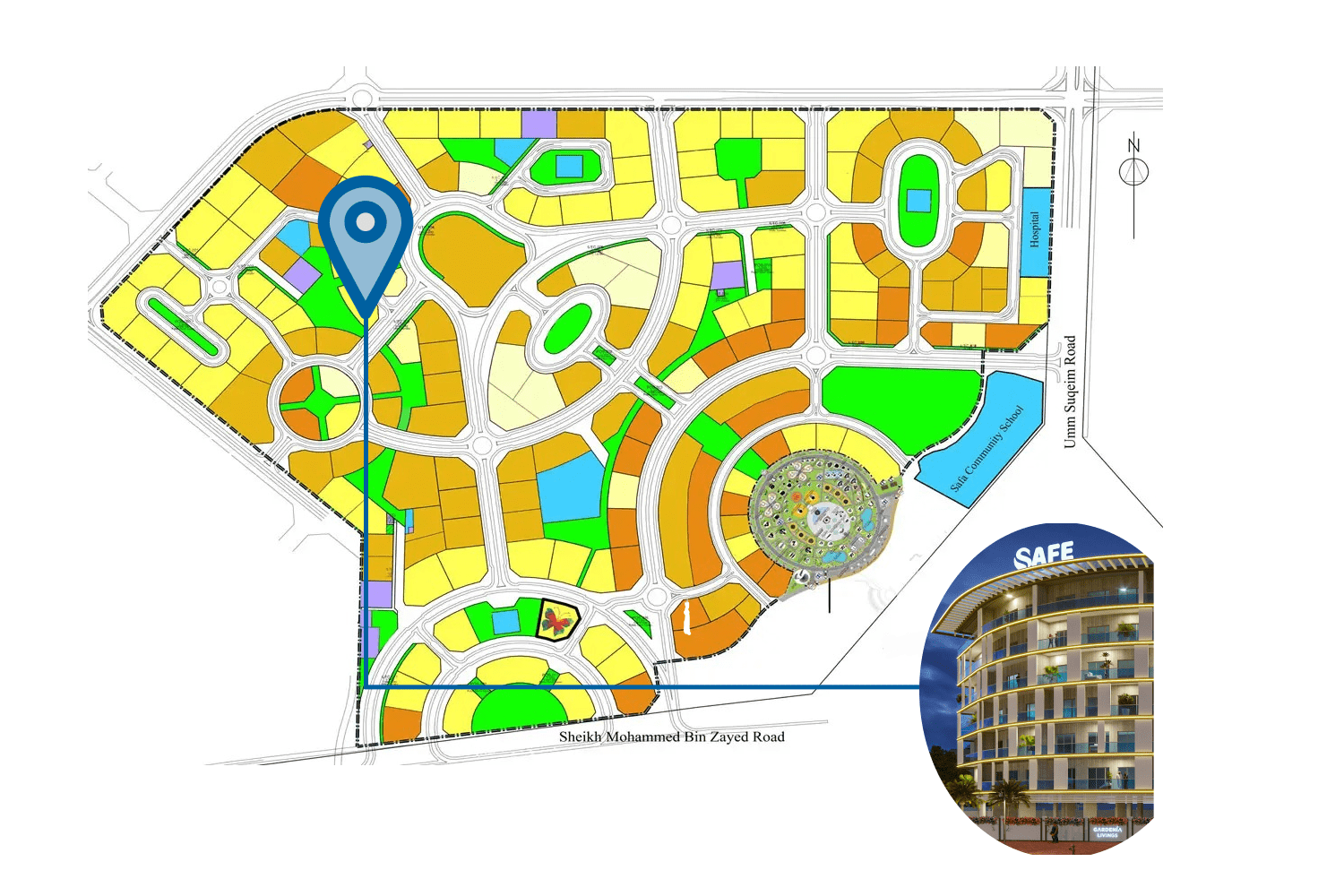 Gardenia Living master plan 1