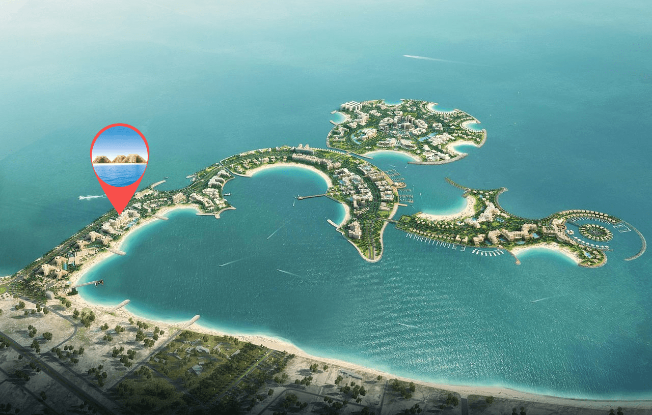 Bab Al Bahr Residences master plan 1