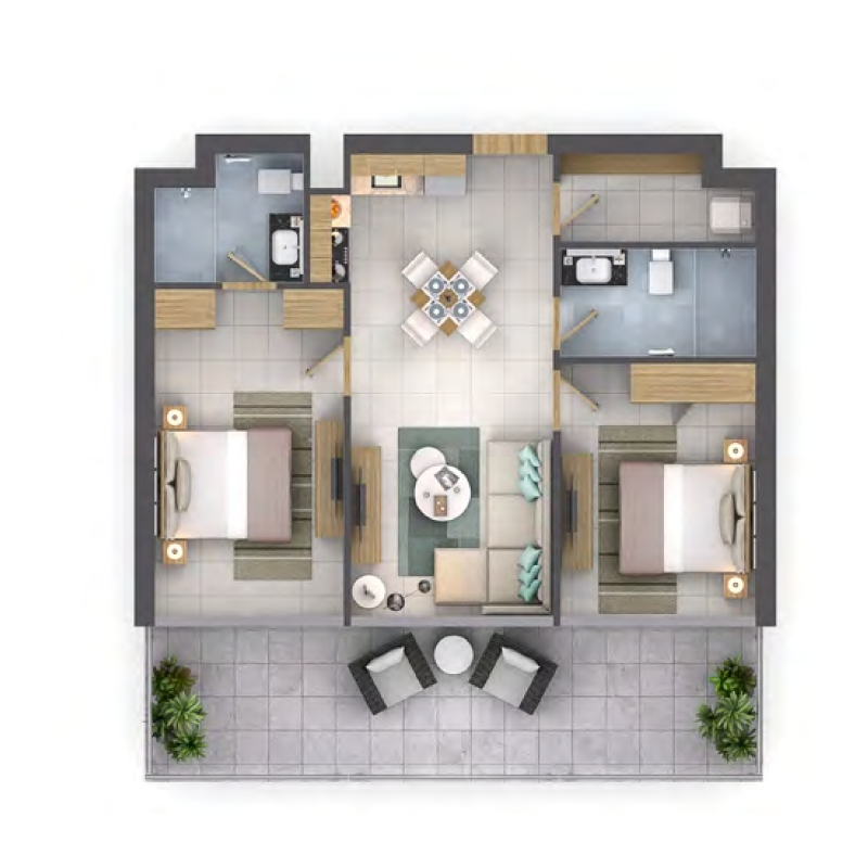Apartments plan